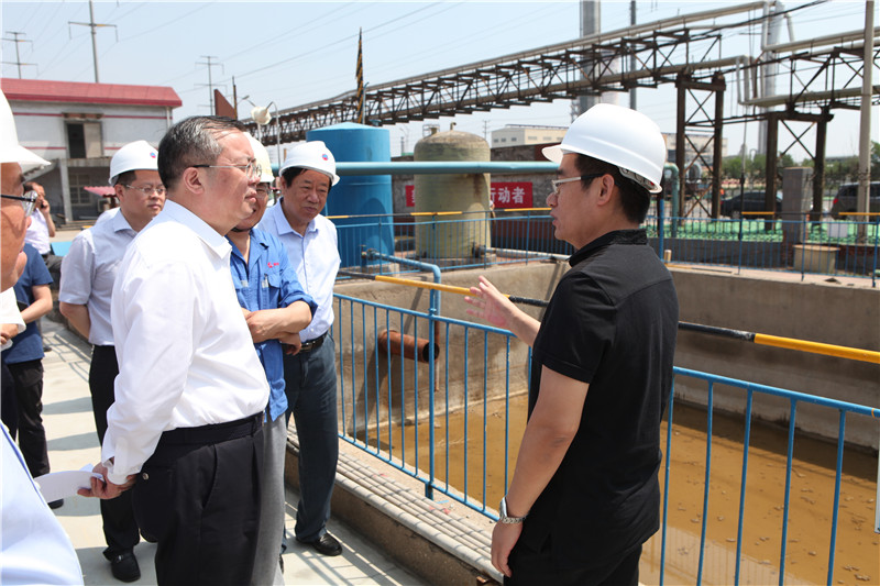 董仚生书记到我公司视察指导