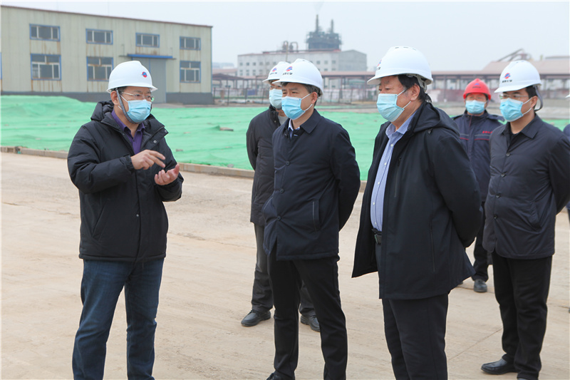 衡水高新区王建明书记到我公司调研